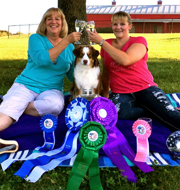 Epic earns 2016 Nationals Winner's Dog Best of Winners
