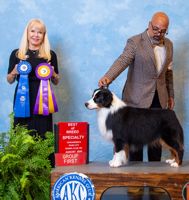 Sawyer earns Group 1 and BISS at Owensboro's River City Kennel Club